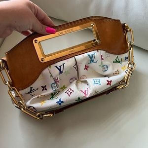 LOUIS VUITTON MULTICOLOR JUDY PM BAG
